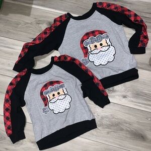 3️⃣ Sibling Christmas Shirts 3T & 5T